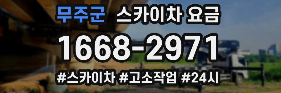 무주군 스카이차 요금