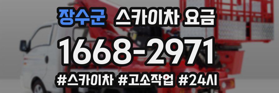장수군 스카이차 요금