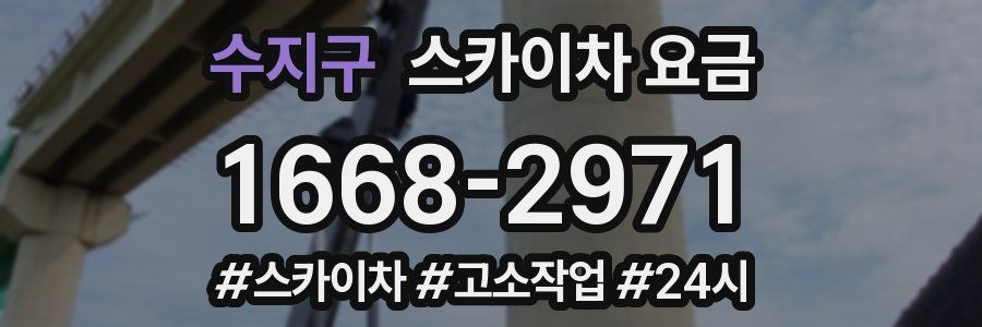수지구 스카이차 요금