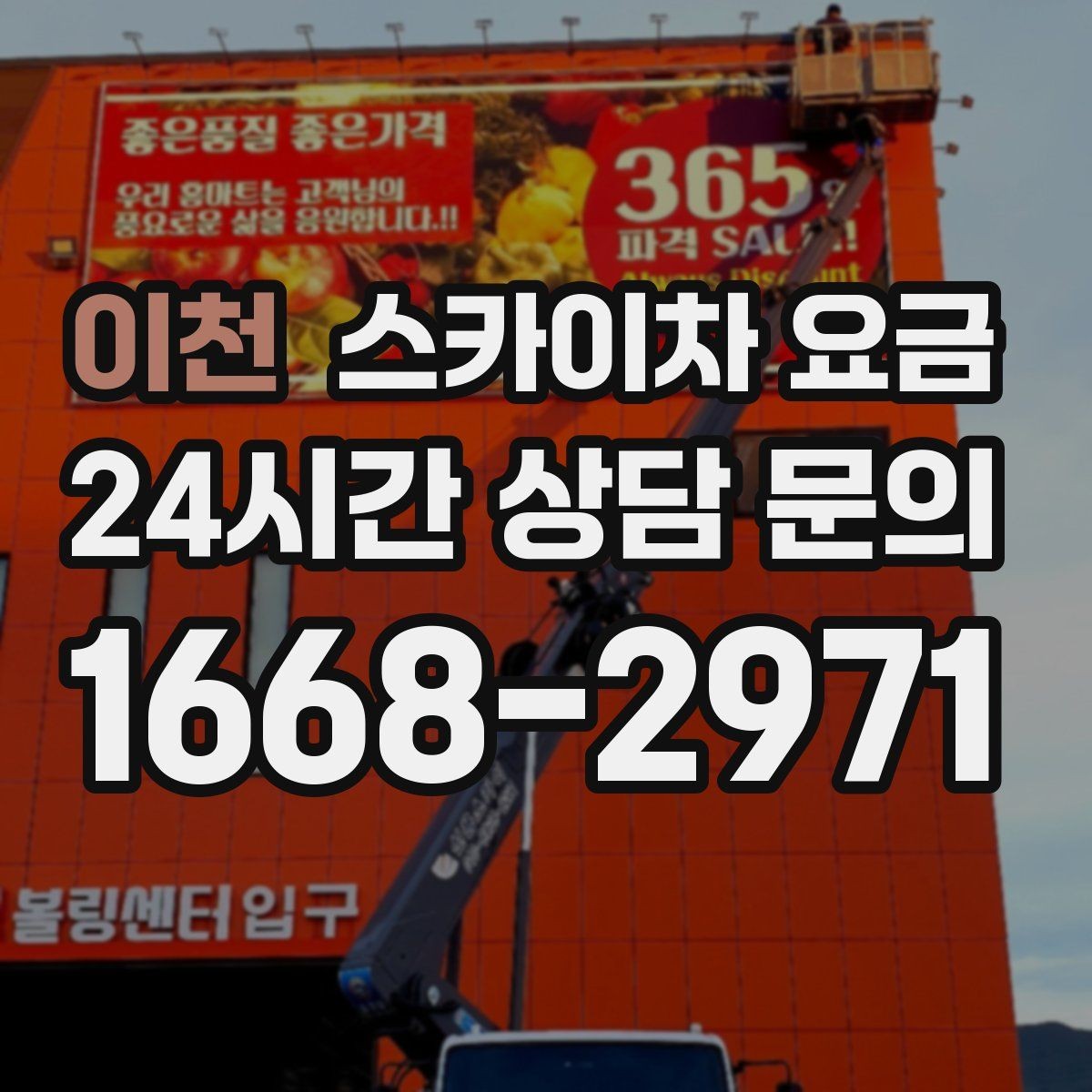 이천 스카이차 요금 당일 호출이 가능한지 판단하는 기준 정리