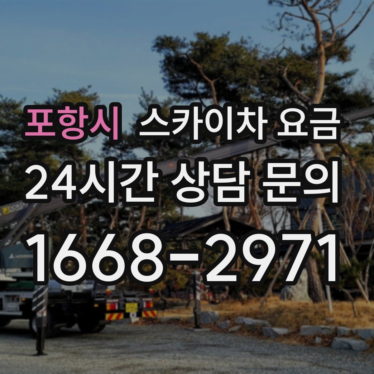 포항시 스카이차 요금
