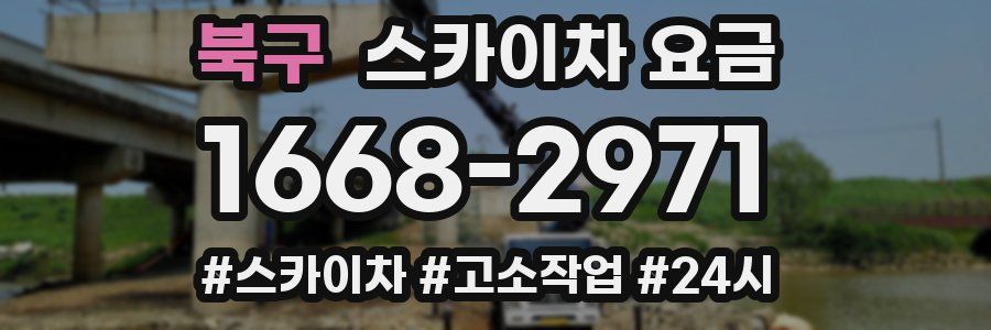 북구 스카이차 요금