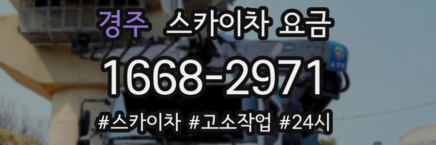 경주 스카이차 요금