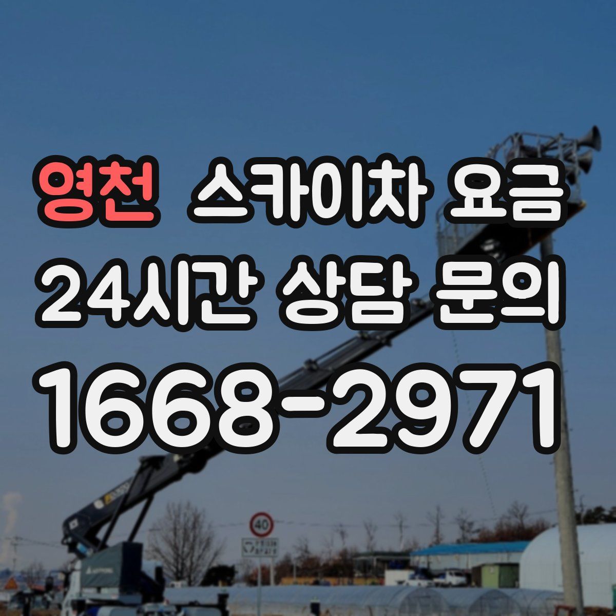 영천 스카이차 요금