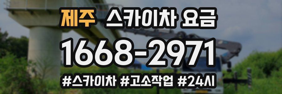 제주 스카이차 요금