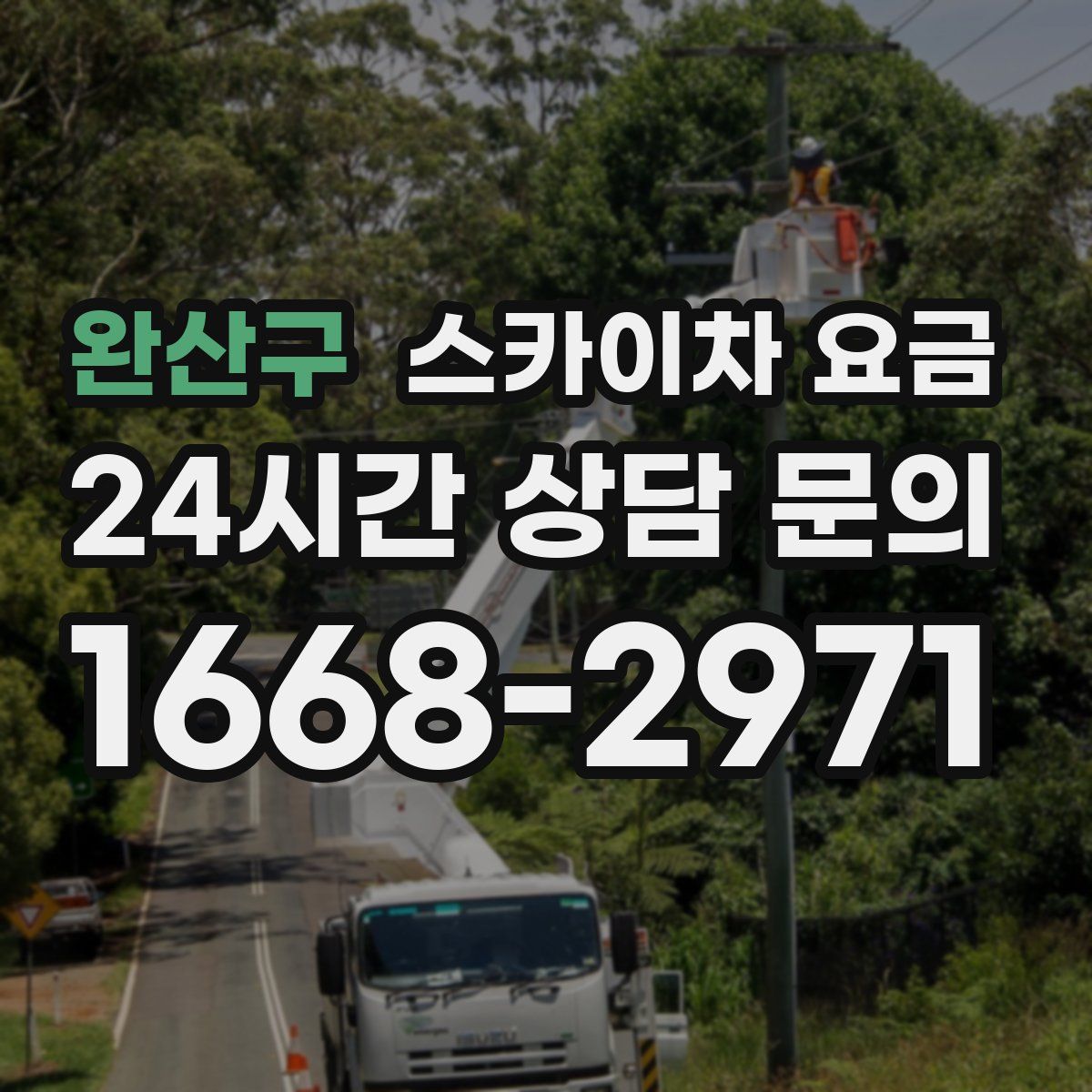 완산구 스카이차 요금