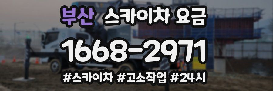 부산 스카이차 요금