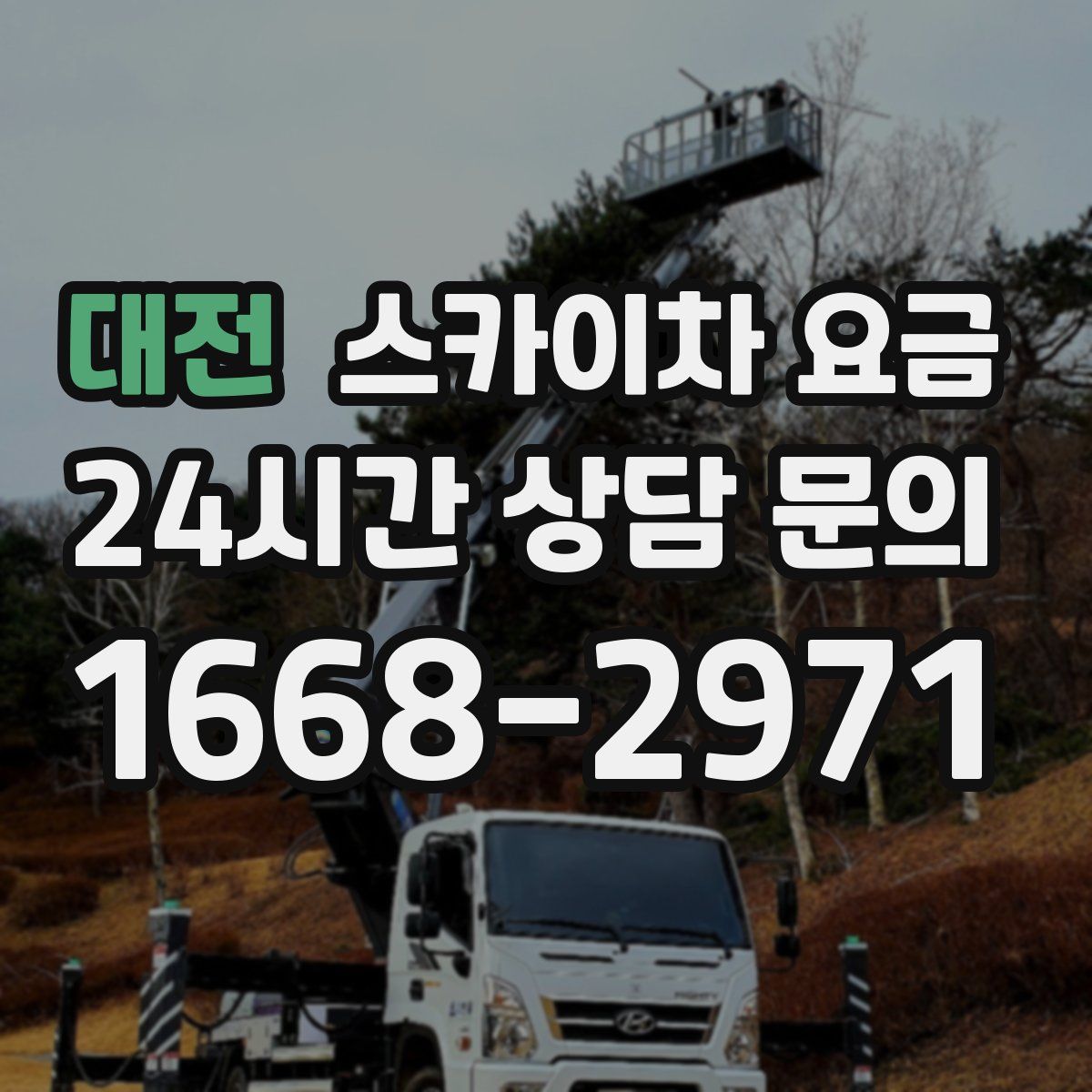 대전 스카이차 요금