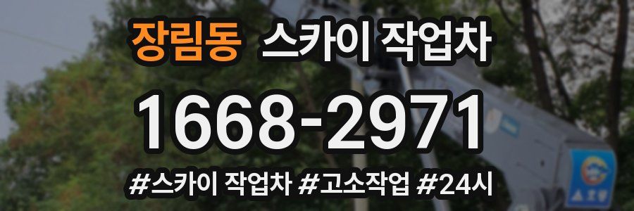 장림동 스카이 작업차