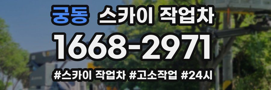 궁동 스카이 작업차