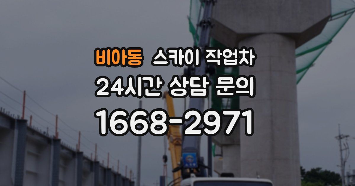 비아동 스카이 작업차