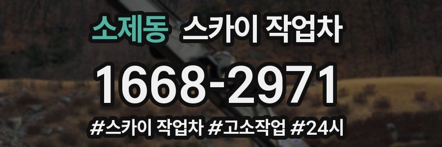 소제동 스카이 작업차