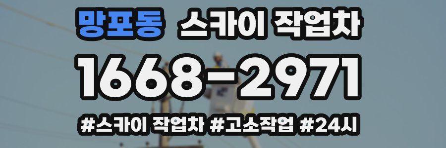 망포동 스카이 작업차