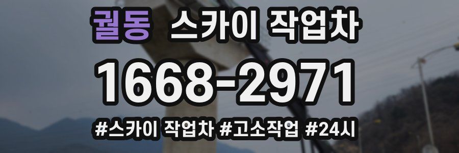 궐동 스카이 작업차