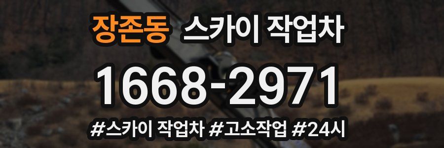 장존동 스카이 작업차