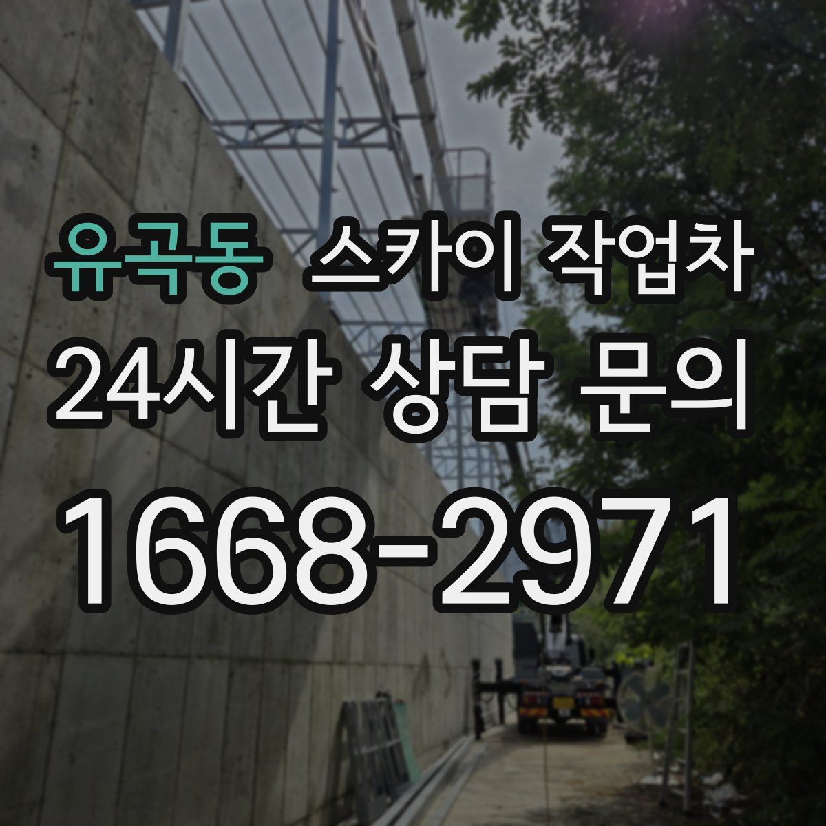 유곡동 스카이 작업차