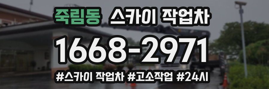 죽림동 스카이 작업차