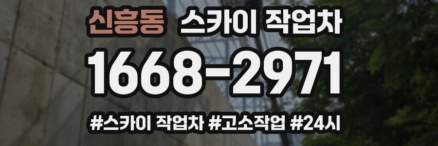 신흥동 스카이 작업차
