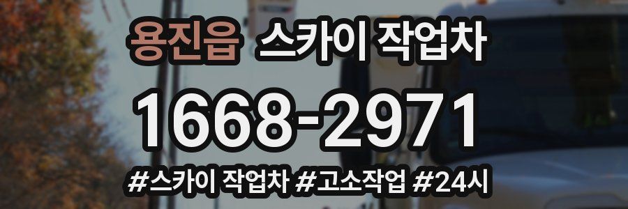 용진읍 스카이 작업차