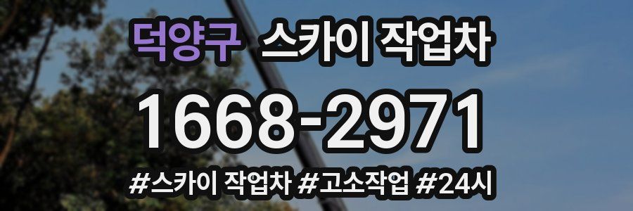 덕양구 스카이 작업차