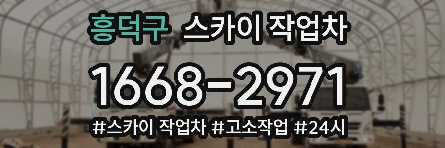 흥덕구 스카이 작업차