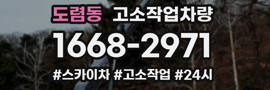 도렴동 고소작업차량
