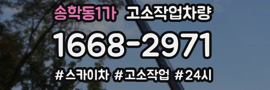 송학동1가 고소작업차량