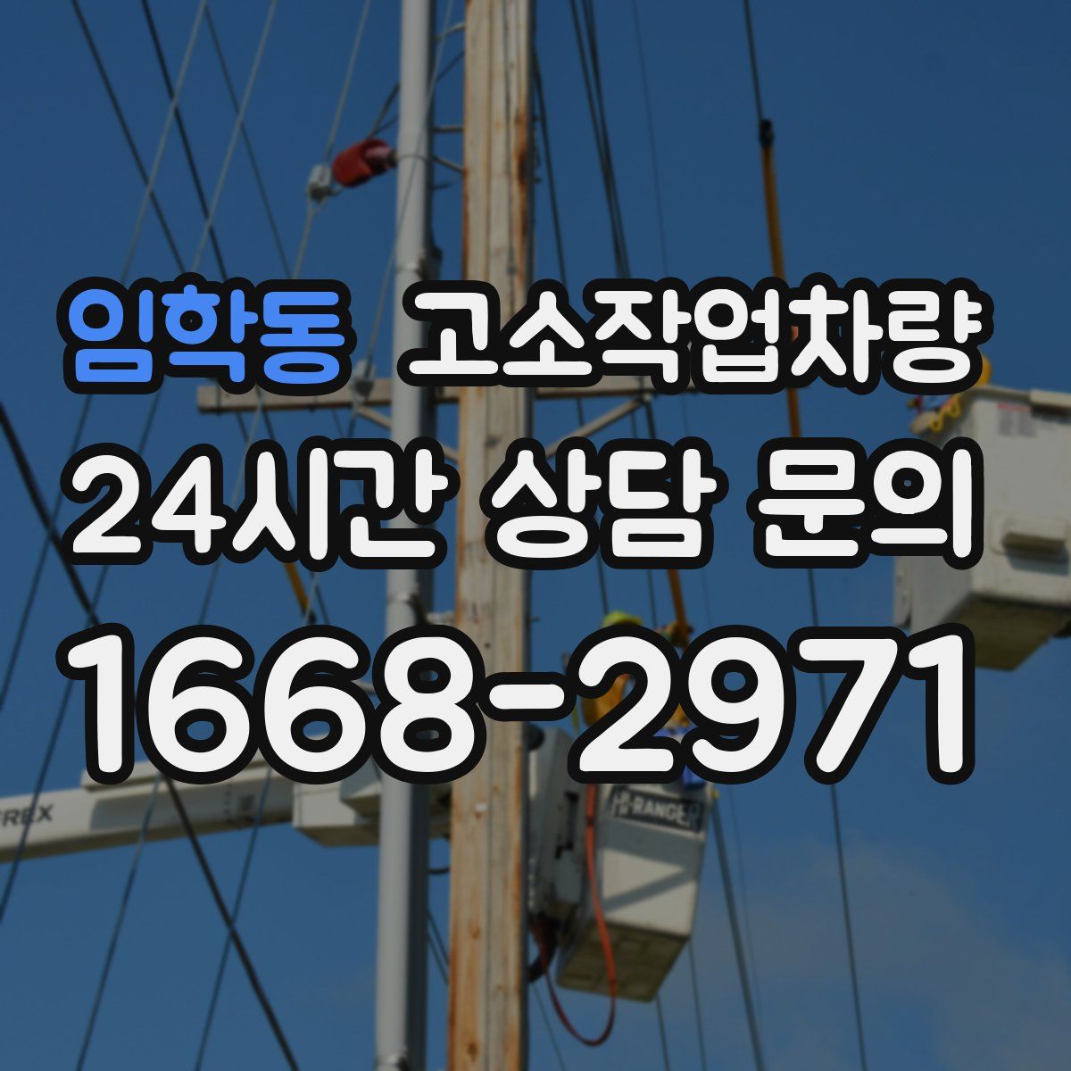 임학동 고소작업차량