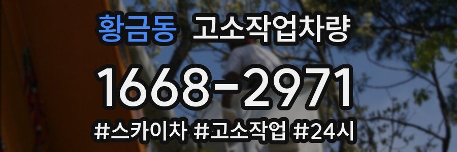 황금동 고소작업차량