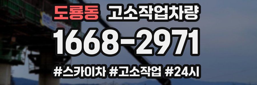 도룡동 고소작업차량