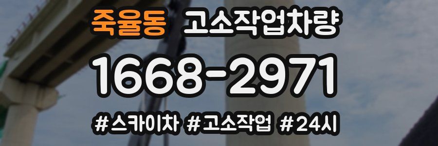 죽율동 고소작업차량