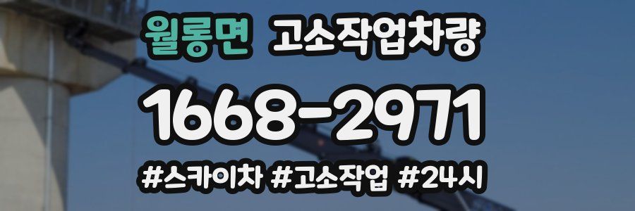 월롱면 고소작업차량