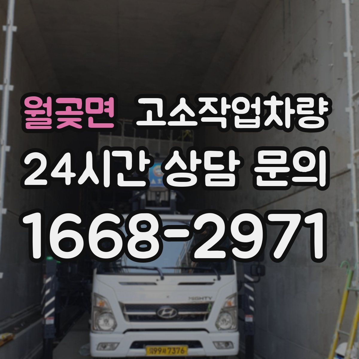 월곶면 고소작업차량