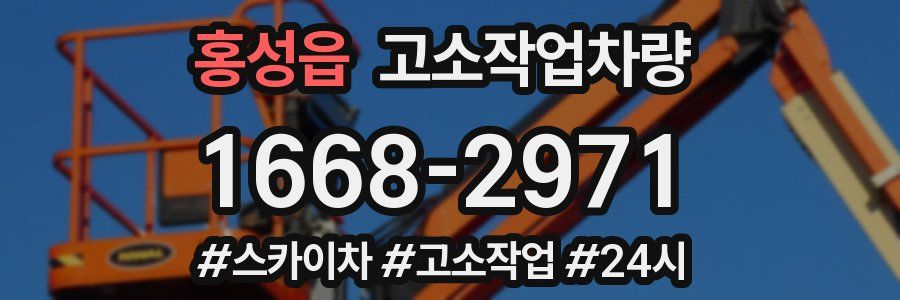 홍성읍 고소작업차량