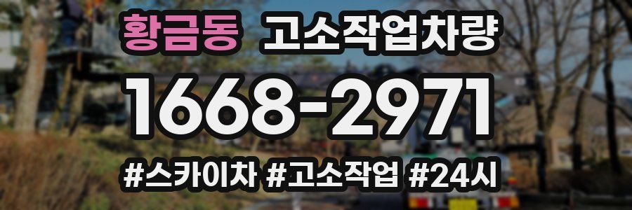 황금동 고소작업차량