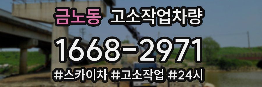 금노동 고소작업차량