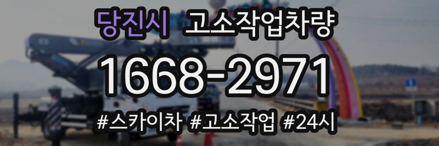 당진시 고소작업차량