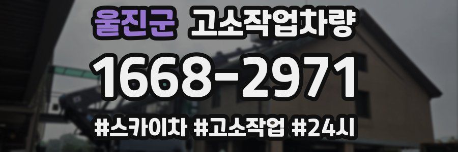 울진군 고소작업차량