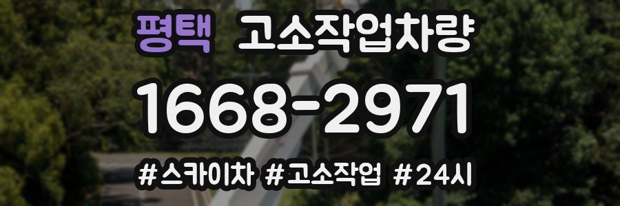 평택 고소작업차량