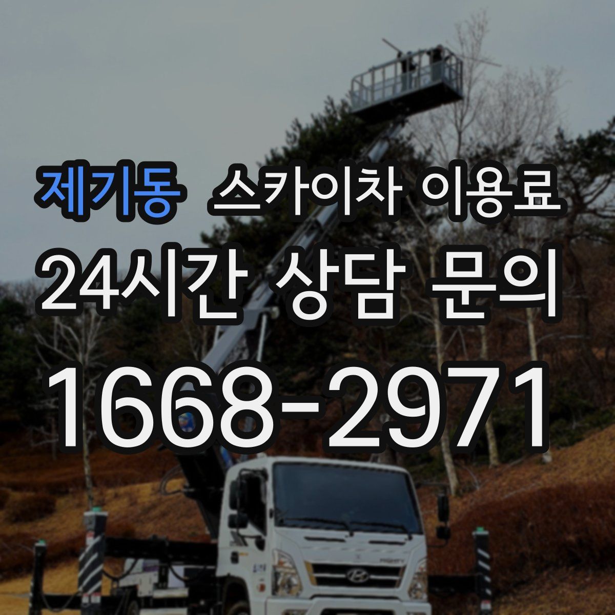 제기동 스카이차 이용료