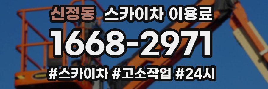 신정동 스카이차 이용료