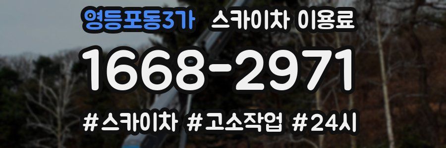 영등포동3가 스카이차 이용료