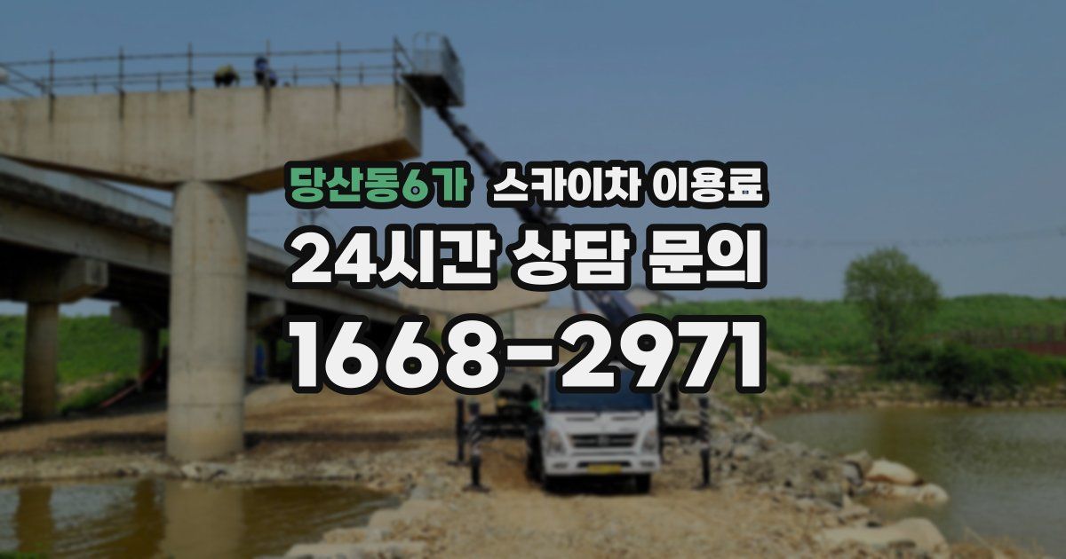 당산동6가 스카이차 이용료