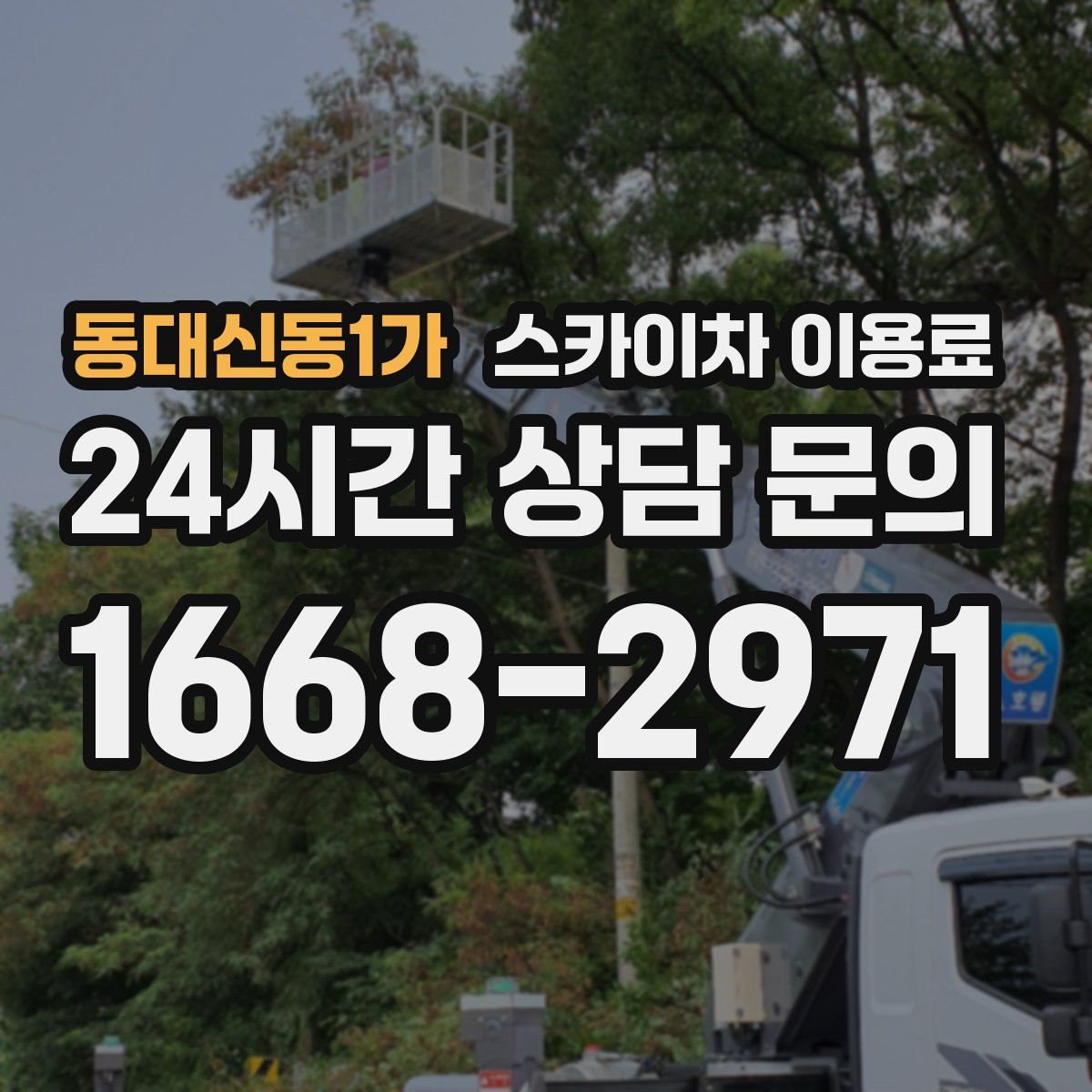 동대신동1가 스카이차 이용료
