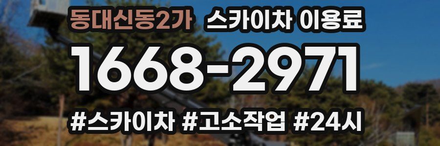 동대신동2가 스카이차 이용료