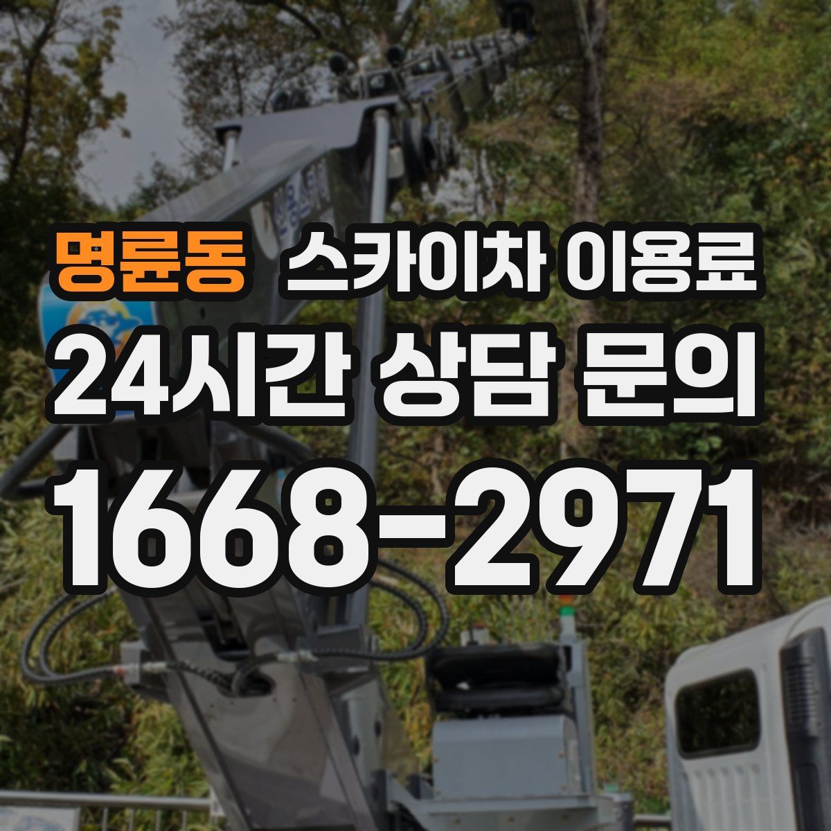 명륜동 스카이차 이용료