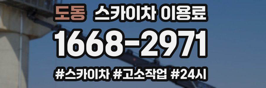 도동 스카이차 이용료