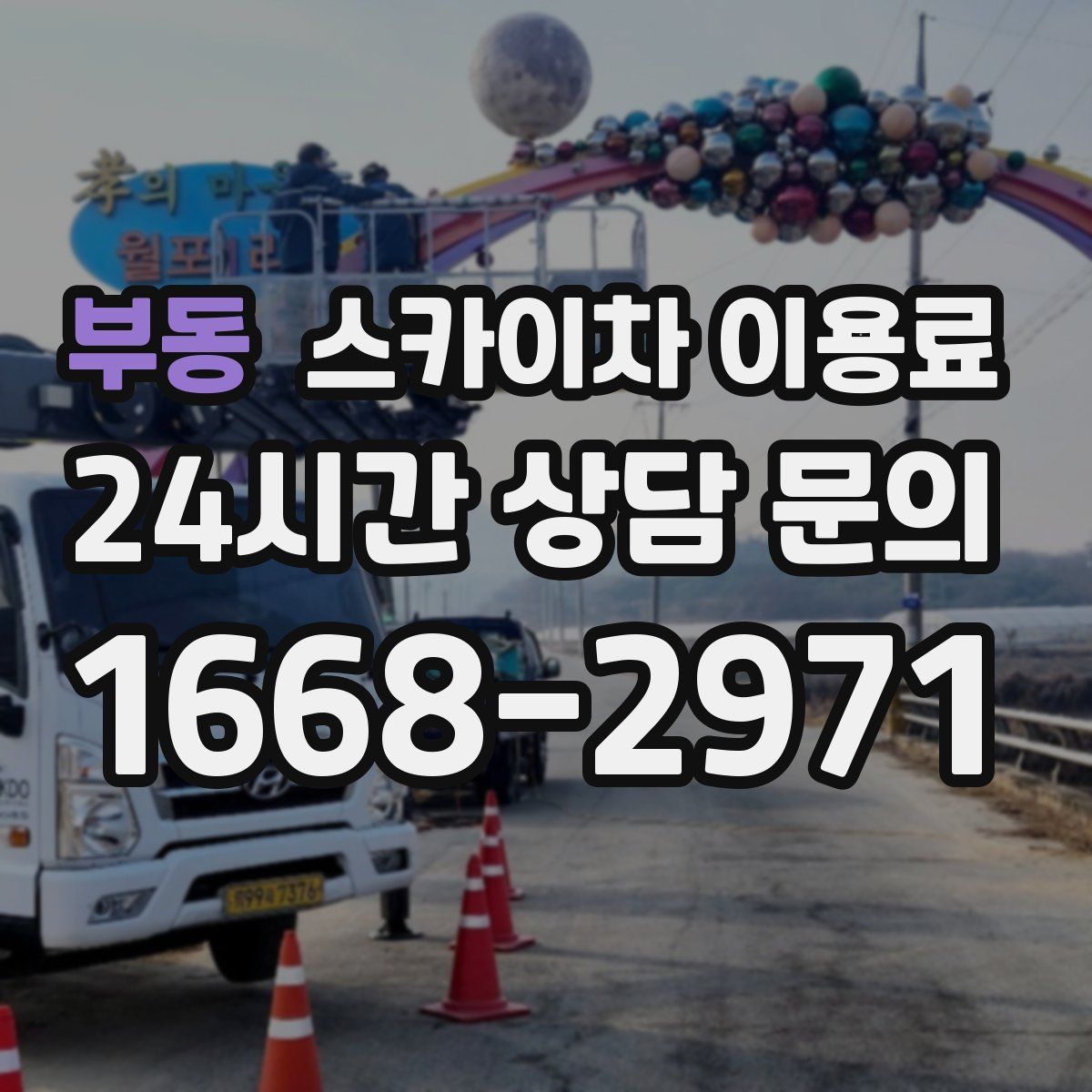 부동 스카이차 이용료