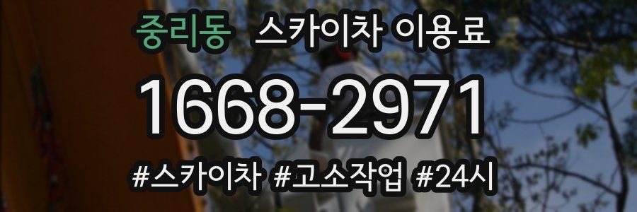 중리동 스카이차 이용료