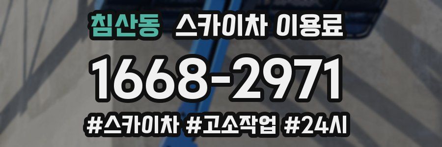 침산동 스카이차 이용료